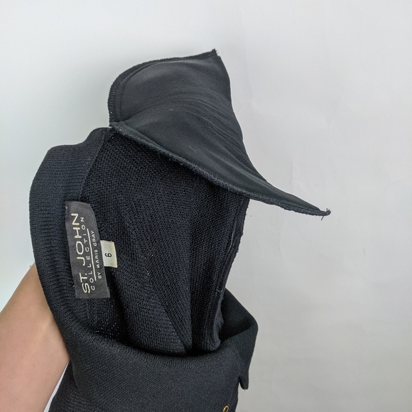 ST. JOHN COLLECTION MARIE GRAY Santana Knit Jacket - Picture 5 of 7